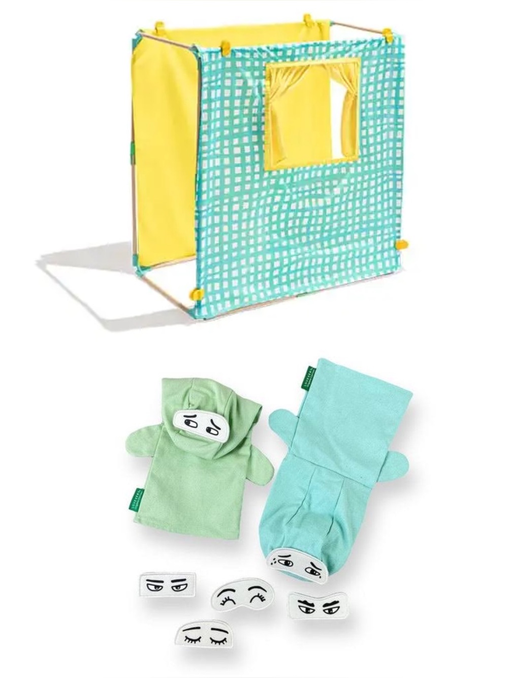 Lovevery Puppet Theater and Emotion Puppets